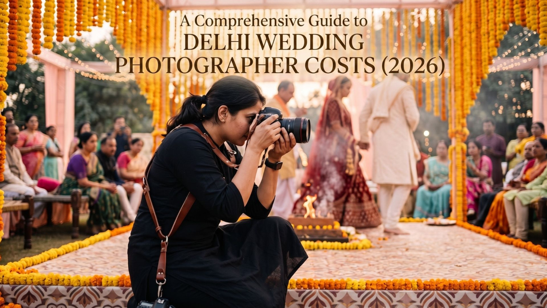 Wedding Photographer Cost in Delhi NCR (2026): What ₹50,000 vs ₹2 Lakh Actually Gets You